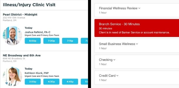 ZoomCare appointment scheduling