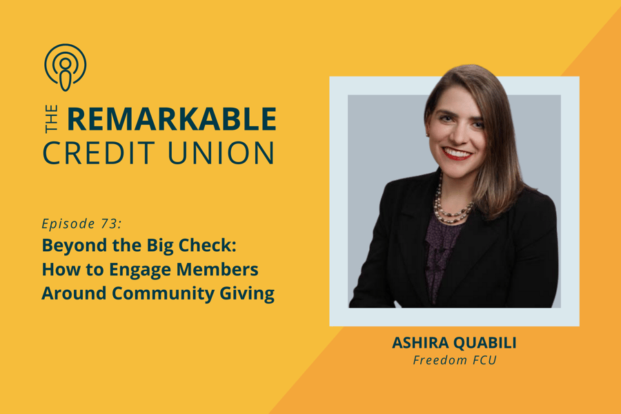Ashira Quabili featured on The Remarkable Credit Union Podcast