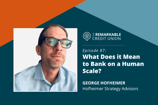 George Hofheimer joins The Remarkable Credit Union podcast