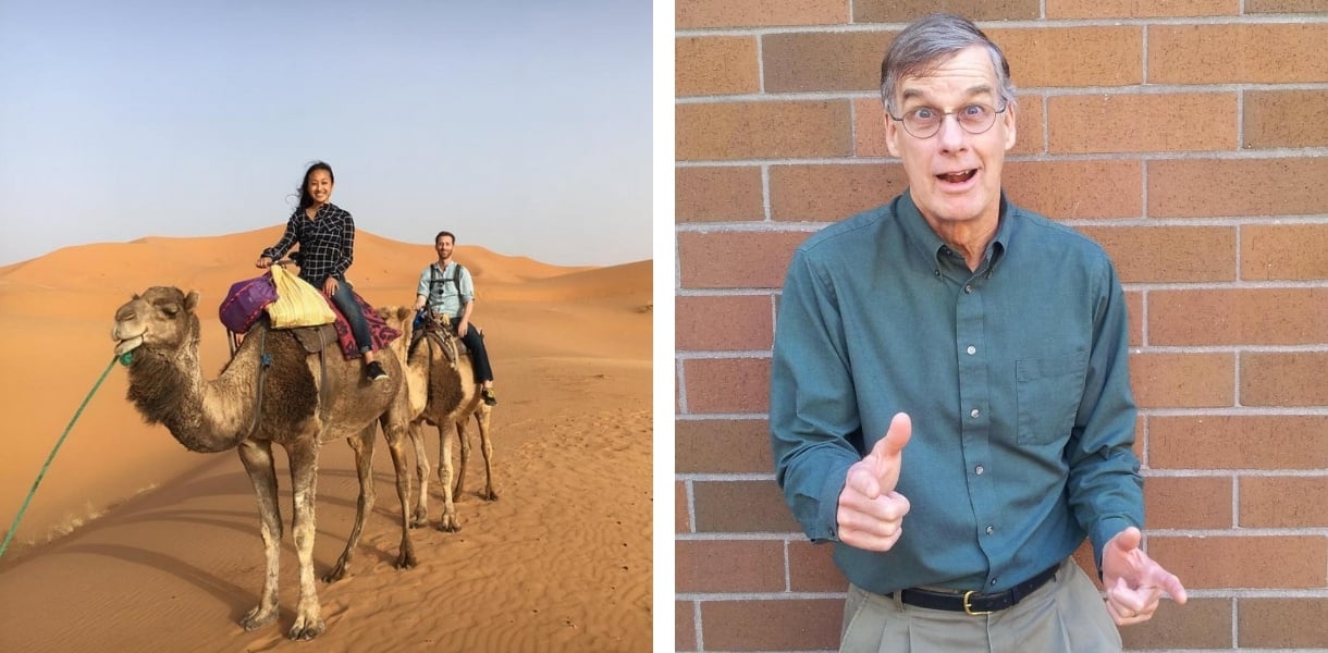 Riding camels in the Sahara and my father, Bill Madill