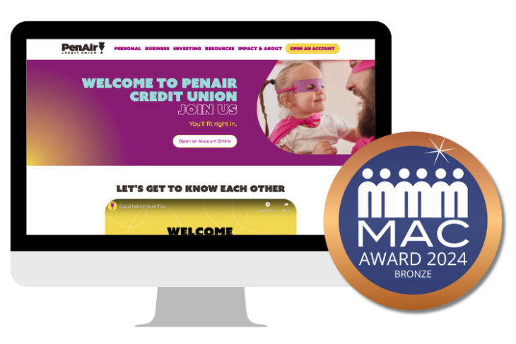 PenAir Credit Union wins a bronze 2024 MAC Award