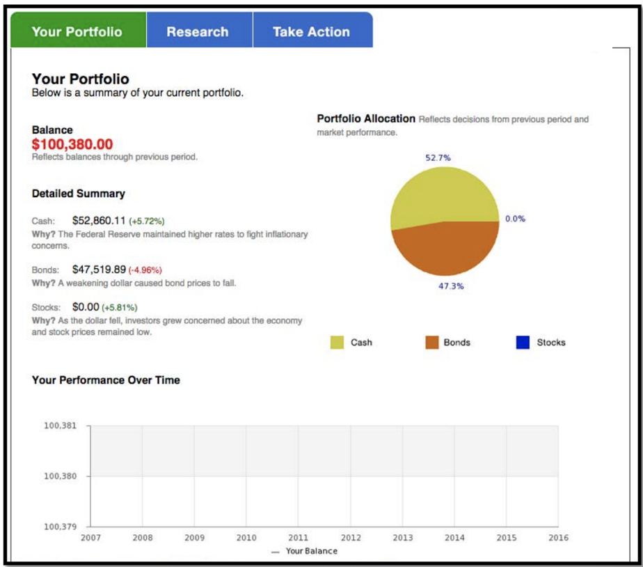 Portfolio screenshot