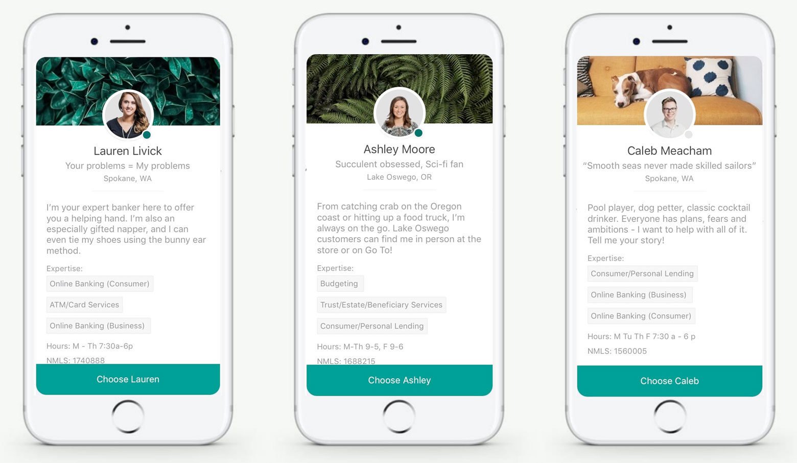 Umpqua Go-To Banker App