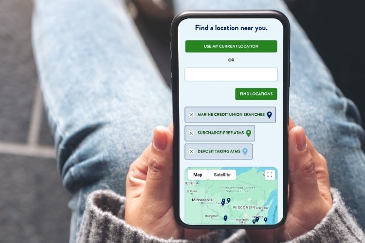 Marine Credit Union ATM Finder