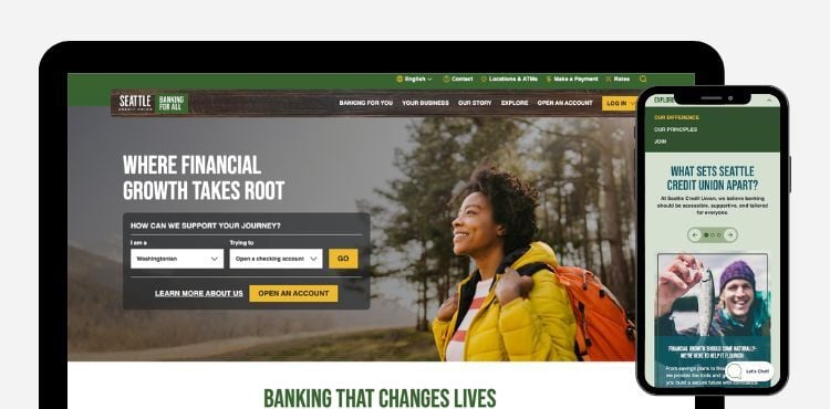 Seattle Credit Union website redesign case study